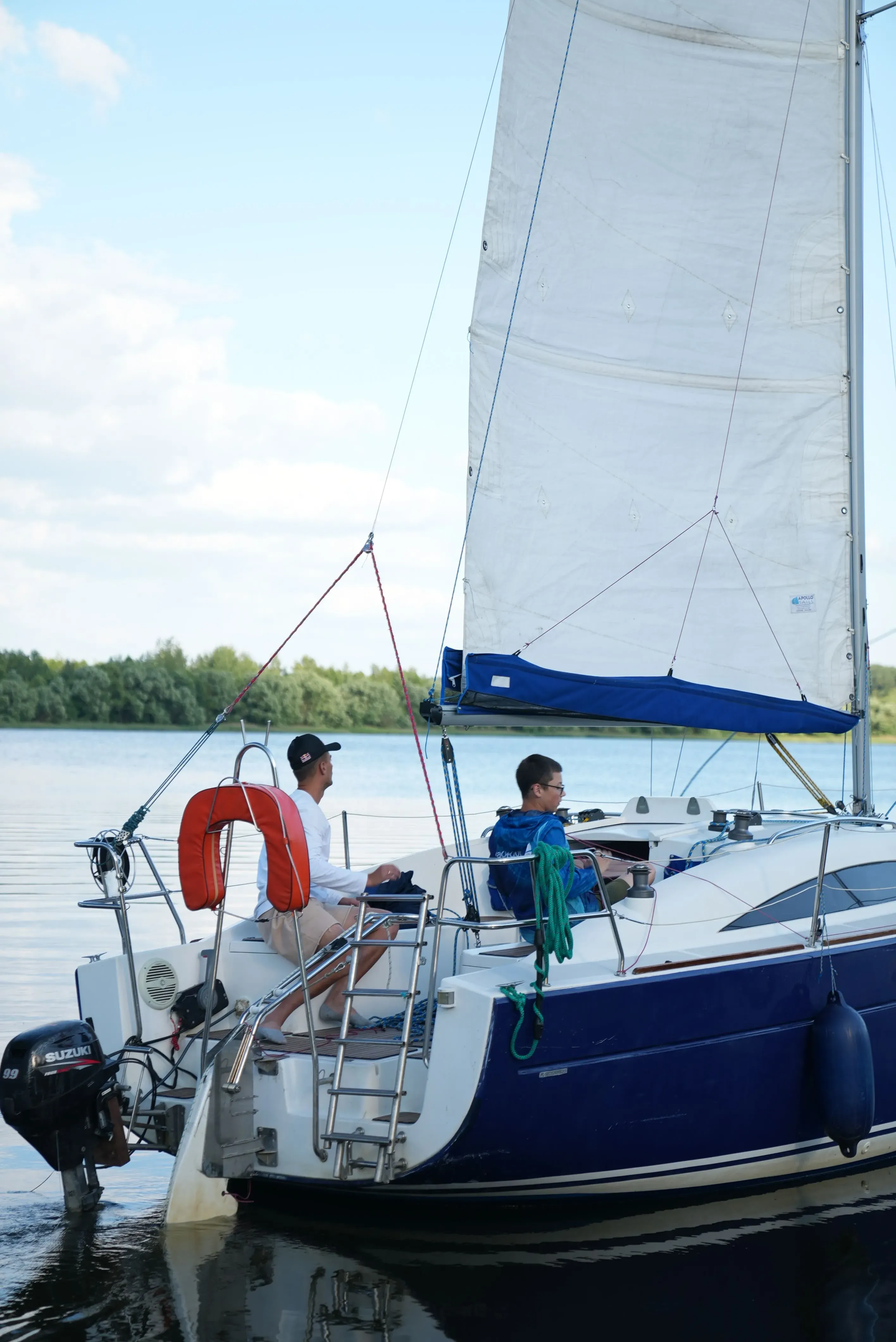 Базовый курс обучению яхтингу на Минском море 